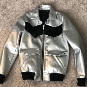 Silver zara jacket
